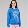 Crew Clothing Girls Sweatshirt Blue