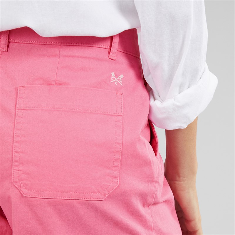 Crew Clothing Womens Chino Shorts Azalpink