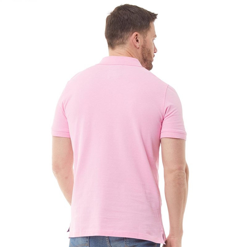 Buy Crew Clothing Mens Melbury Polo Pink