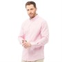 Crew Clothing Mens Classic Gingham Long Sleeve Shirt Classic Pink