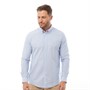 Crew Clothing Mens Oxford Slim Fit Long Sleeve Shirt Chambray Blue