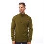 Crew Clothing Herrer Strik Olivengrøn