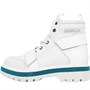 Caterpillar Bottes en Caoutchouc Mode Femme Blanc