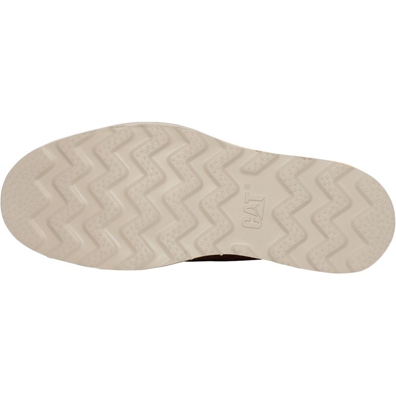 Caterpillar Mens Jackson Mid Boots Leather Brown