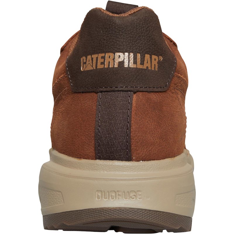 Caterpillar Mens Stratify LO WP Shoes Coffee Brown/Danish Brown