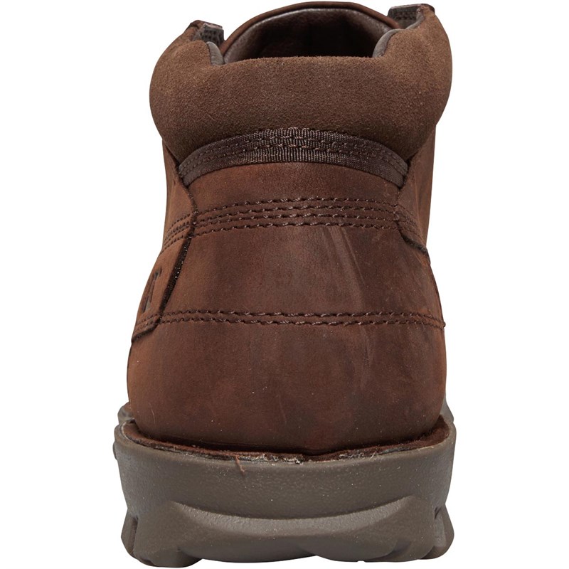 Caterpillar Mens Convert Boots Coffee Bean