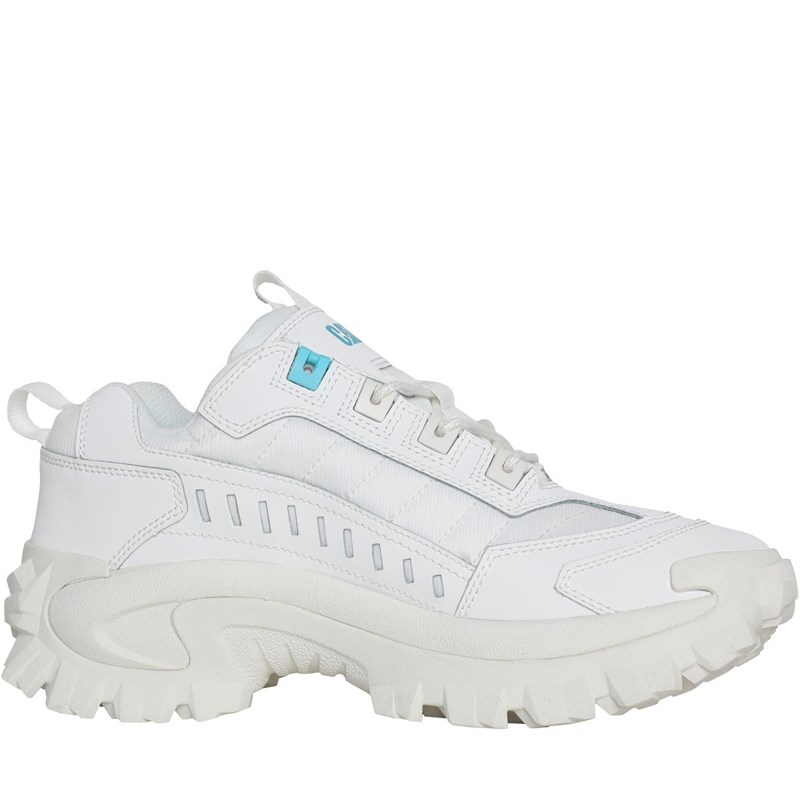 Caterpillar Mens Intruder Shoes Bright White