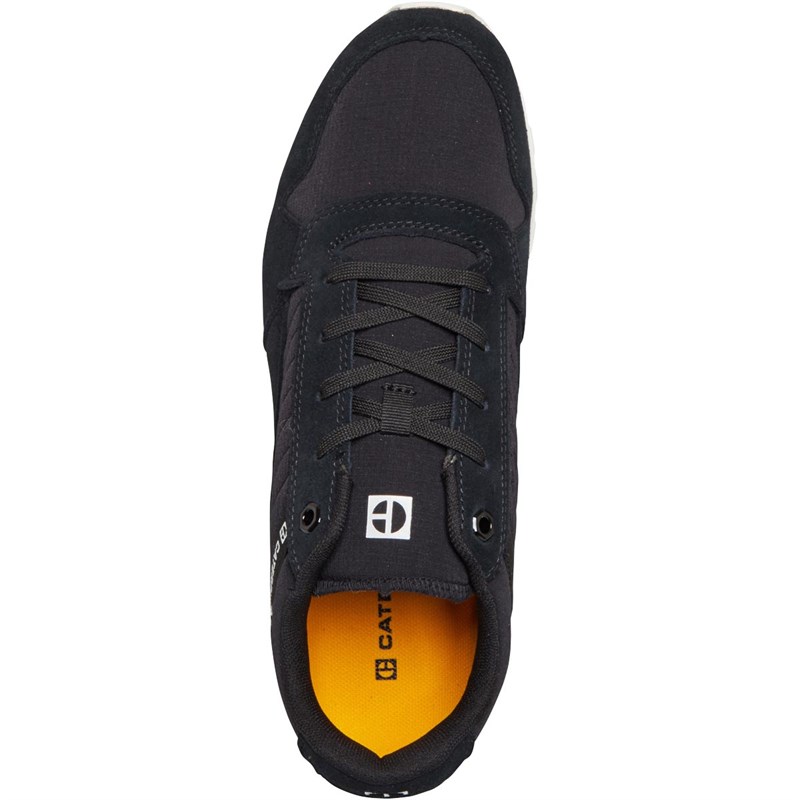 Caterpillar Mens Ventura Trainers Black/White