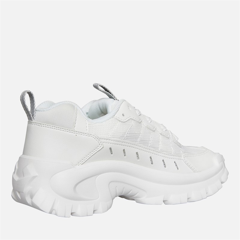 Caterpillar Mens Intruder Lite Vent Shoes Bright White