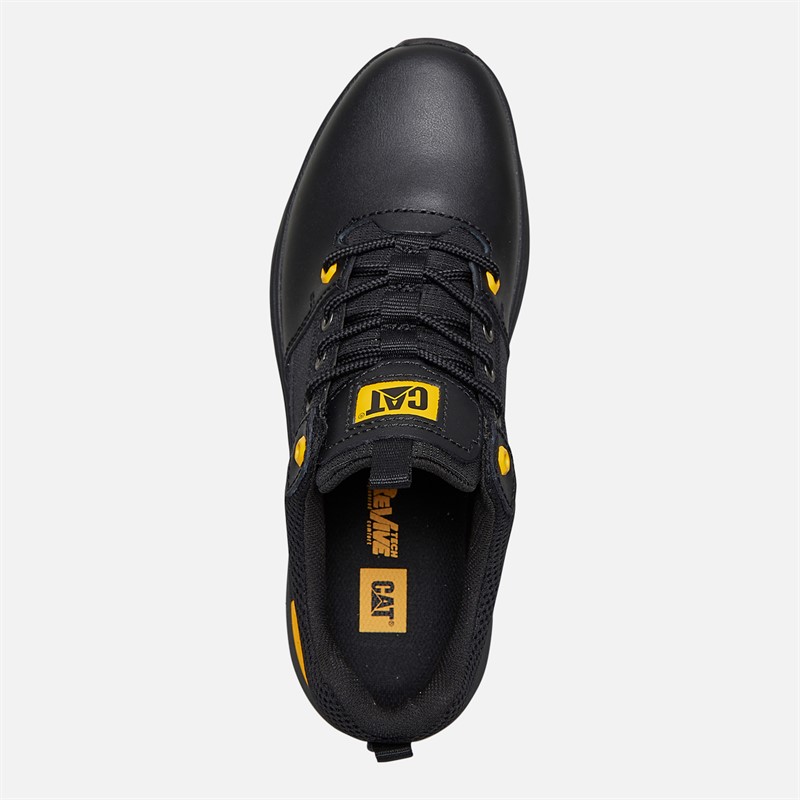 Caterpillar Mens Colorado Lo Shoes Black/Cat Yellow