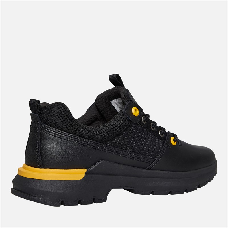 Caterpillar Mens Colorado Lo Shoes Black/Cat Yellow