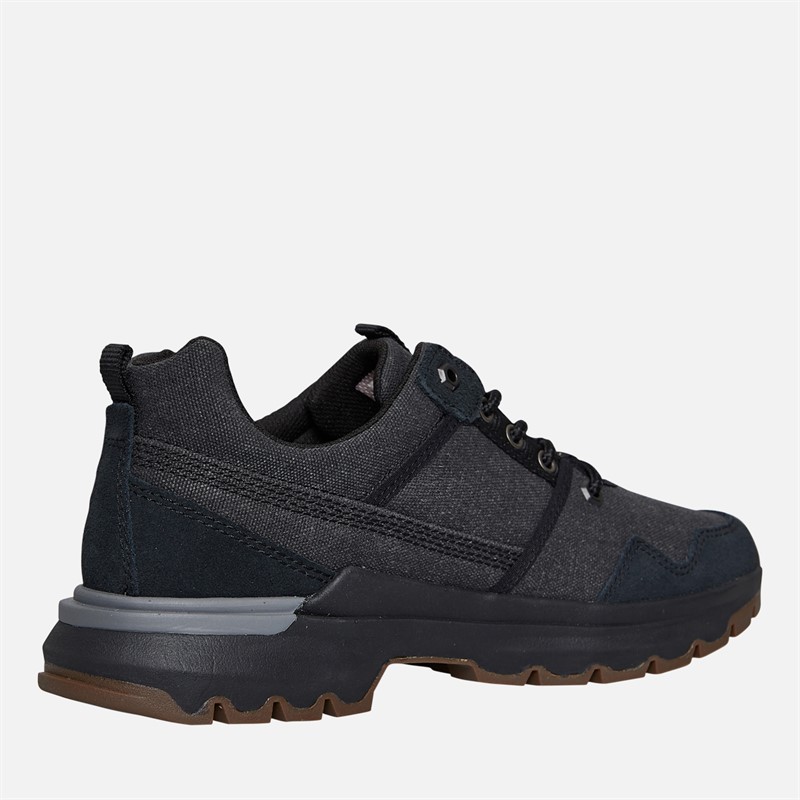 Caterpillar Mens Colorado Lo Canvas Shoes Black