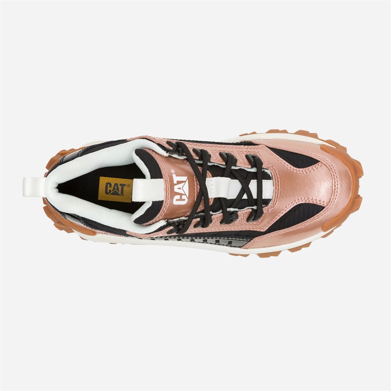 Caterpillar Womens Intruder Trainers Rose Gold