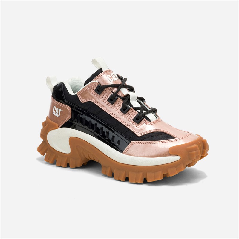 Caterpillar Womens Intruder Trainers Rose Gold