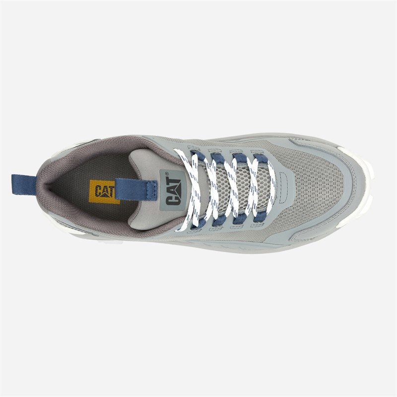 Caterpillar Mens Intruder Lightning Mesh Trainers Wild Dove