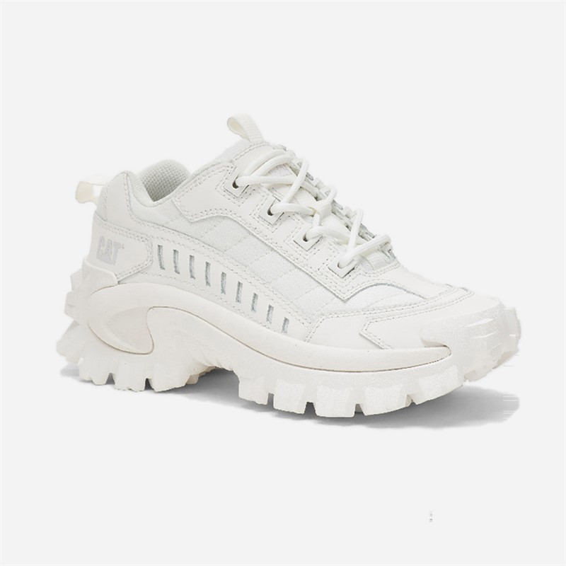 Caterpillar Intruder Trainers White Out