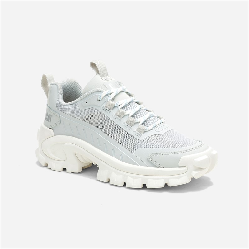 Caterpillar Womens Intruder Lightning Mesh Trainers Glacier Grey