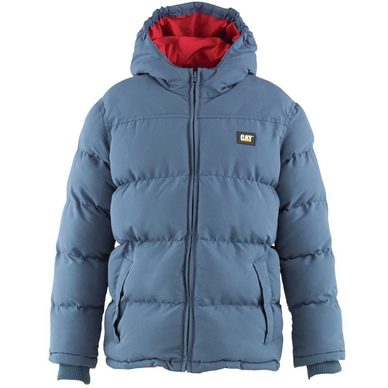 Caterpillar Junior Puffy Jacket True Blue Caterpillar Junior Puffy Jacket True Blue