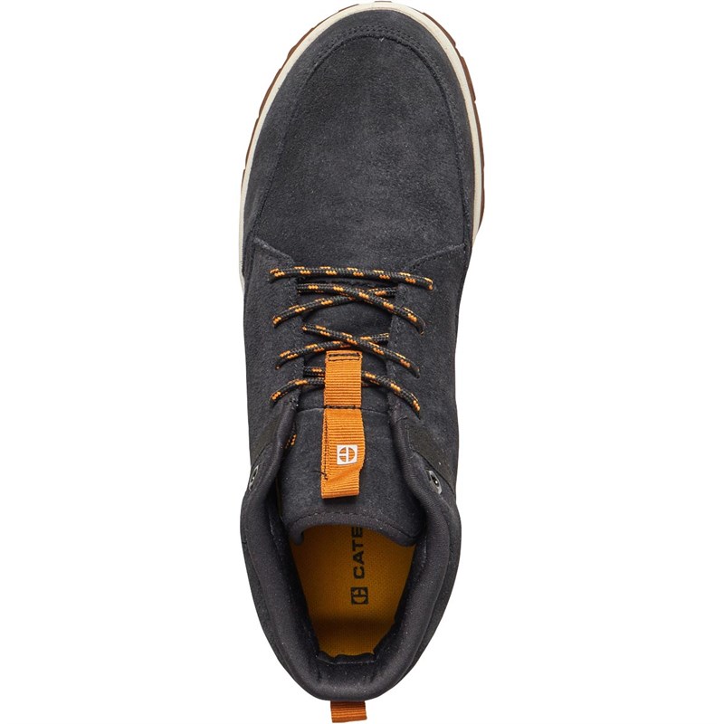 Caterpillar Herren Quest Mid Casual Schuhe Schwarz