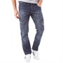 Crosshatch Mens New Cargo 16 Jeans Stonewash
