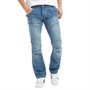 Crosshatch Mens Newport Jeans Light Wash