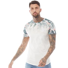 Crosshatch Heren Jemison T Shirt Gemeleerd Gebroken Wit crosshatch kopen in de aanbieding Crosshatch Heren Jemison T Shirt Gemeleerd Gebroken Wit crosshatch kopen in de aanbieding