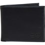 Crosshatch Mens Bi-Fold Wallet Black