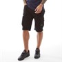Crosshatch Short Cargo Chaseforth Combat Homme Noir