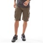 Crosshatch Short Cargo Chaseforth Combat Homme Kaki Foncé
