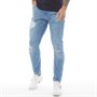 Crosshatch Mens Wattle Skinny Jeans Lightwash