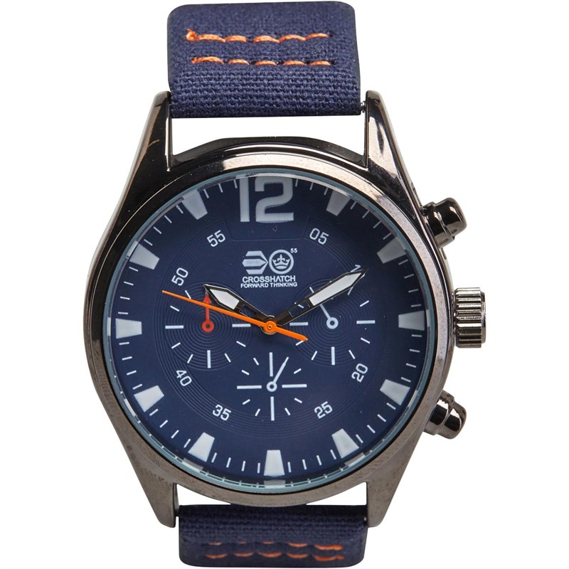 crosshatch men's quartz watch