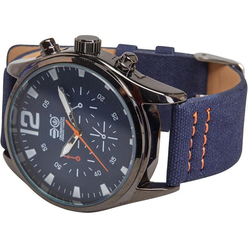 crosshatch men's quartz watch