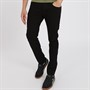 Crosshatch Jean Skinny Buraca Homme Noir Délavé