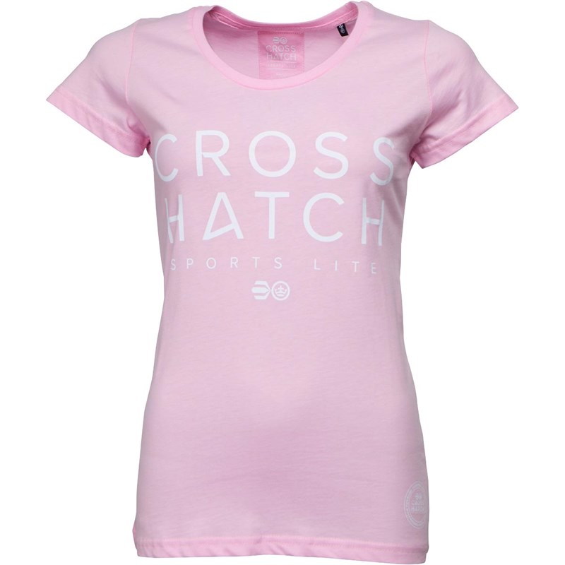 Crosshatch Damen Adrianna T-Shirt Flieder