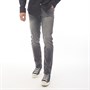 Crosshatch Jean Slim New Svelte Homme Gris Délavé