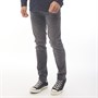 Crosshatch Mens Caden Slim Fit Jeans Dark Grey Jeans