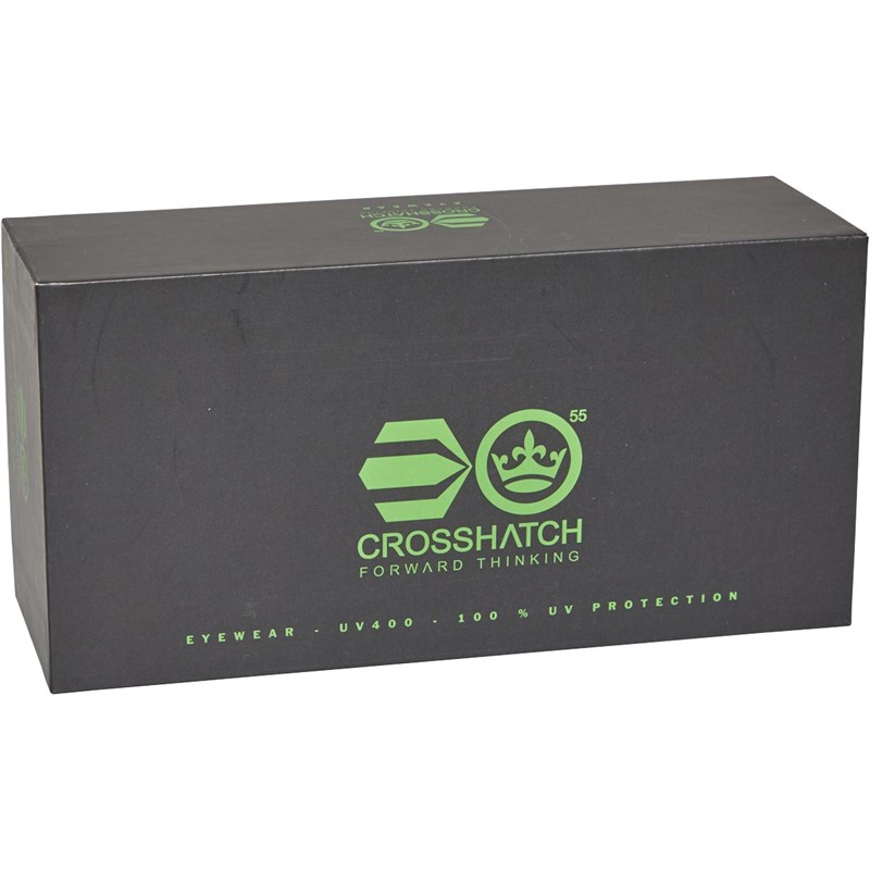 Crosshatch Mens Sunglasses Black