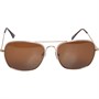 Crosshatch Mens Sunglasses Brown/Gold