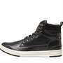 Crosshatch Mens Fregoso Trainers Boots Black