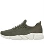 Crosshatch Herren Wingard Sneakers Olivengrün