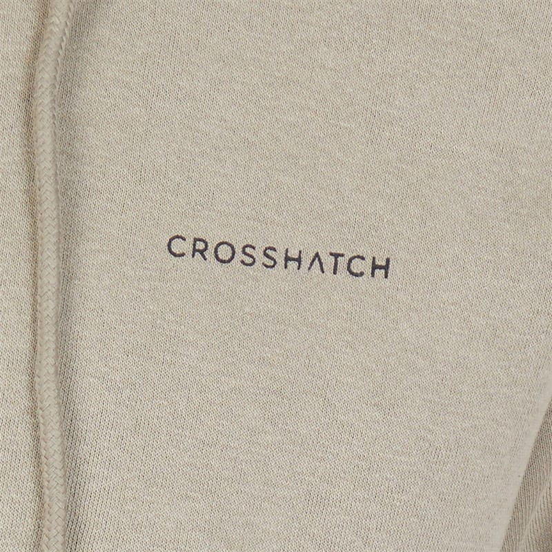 Crosshatch Herensweatshirt en -joggingbroekset Donkergrijs