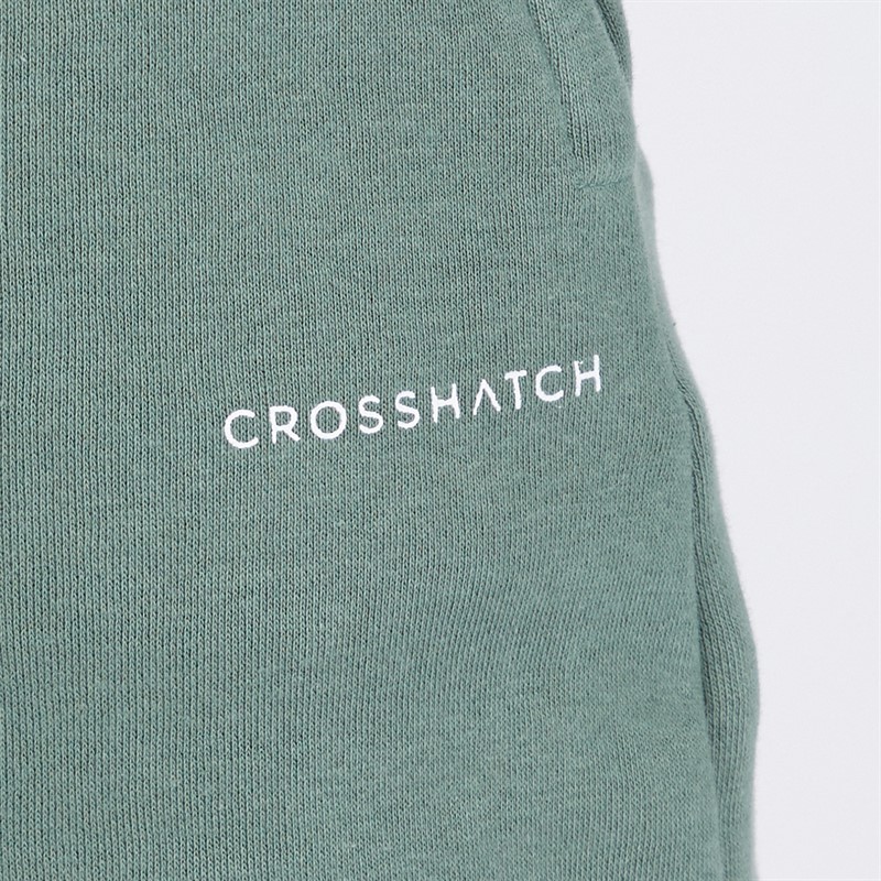 Crosshatch Męskie Chelmere Zestaw do Joggingu Ciemny Khaki