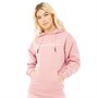 Crosshatch Womens Melbrooks Oversized Hoodie Pink