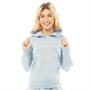 Crosshatch Womens Classico Hoodie Blue Fog