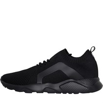 Crosshatch Heren Martim Sneakers Zwart