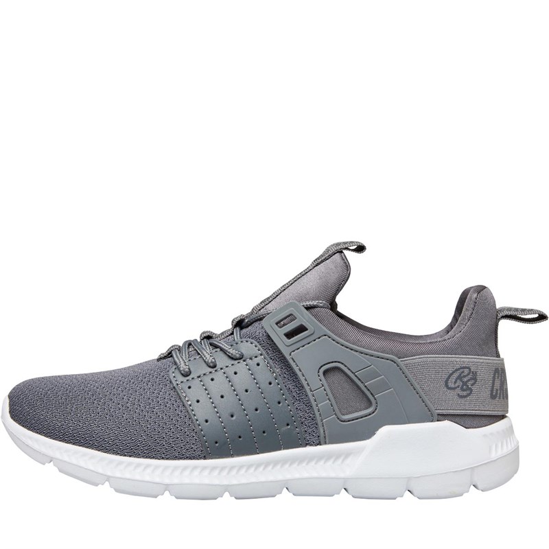 Buy Crosshatch Mens Rehbein Trainers Grey