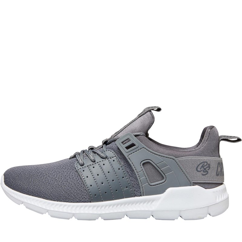 Crosshatch Mens Rehbein Trainers Grey