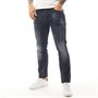 Crosshatch Męskie Bosque Jeansy Slim Ciemny Denim