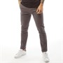 Crosshatch Mens Kelso Chinos Stretch Fit Charcoal