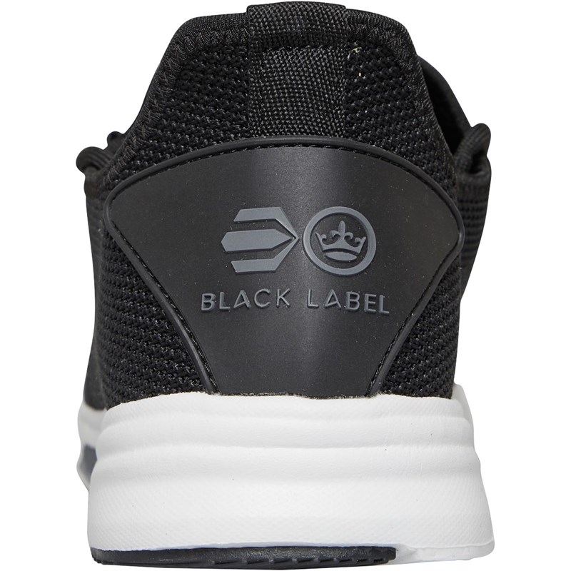 Crosshatch Mens Carrtona Trainers Black